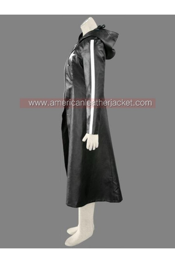 Black Rock Shooter Leather Jacket Coat